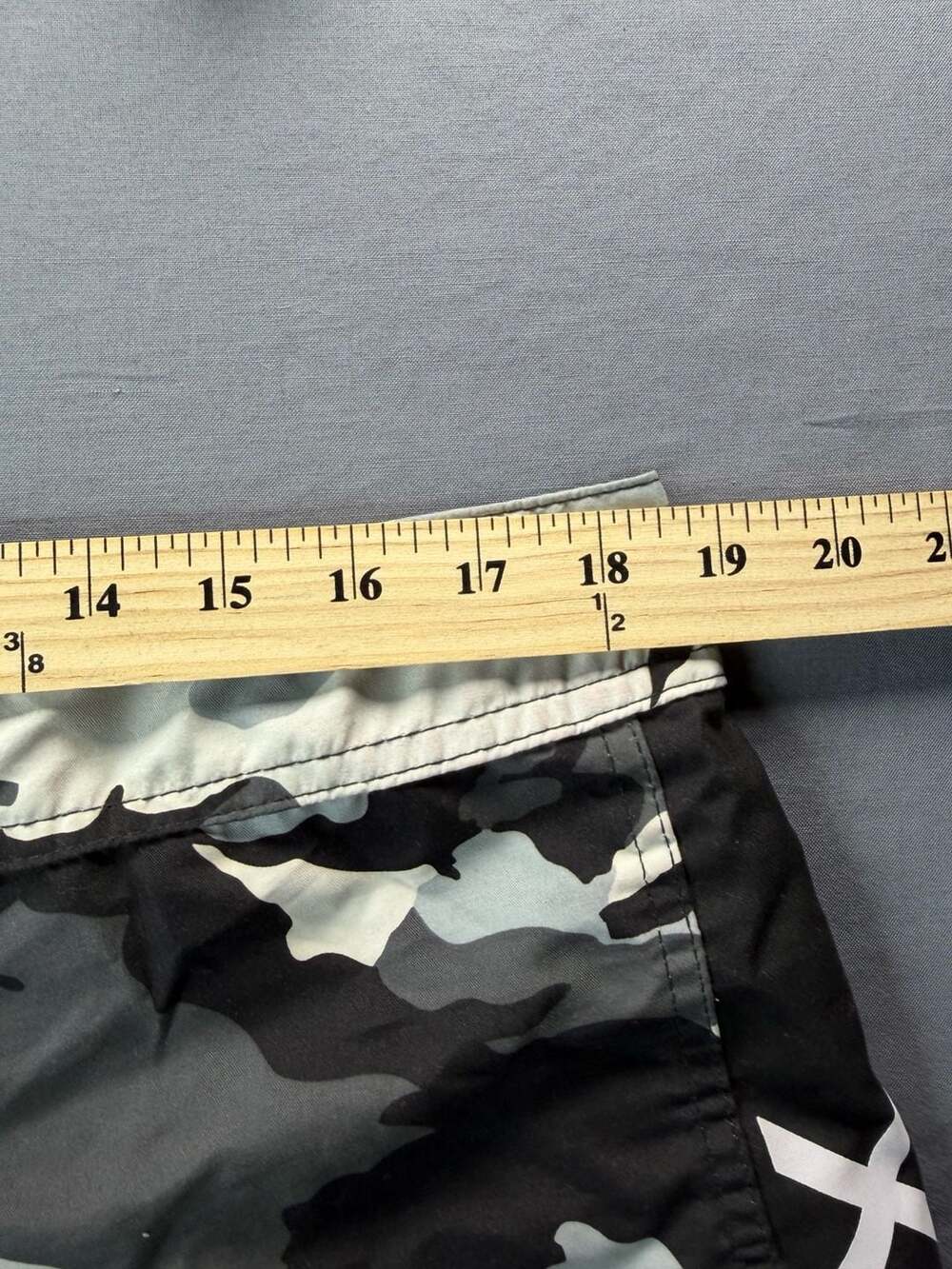 Sinister Brand Board Shorts UFC Trunks sample 38 Camouflage Grey Black Xyience - Picture 6 of 8